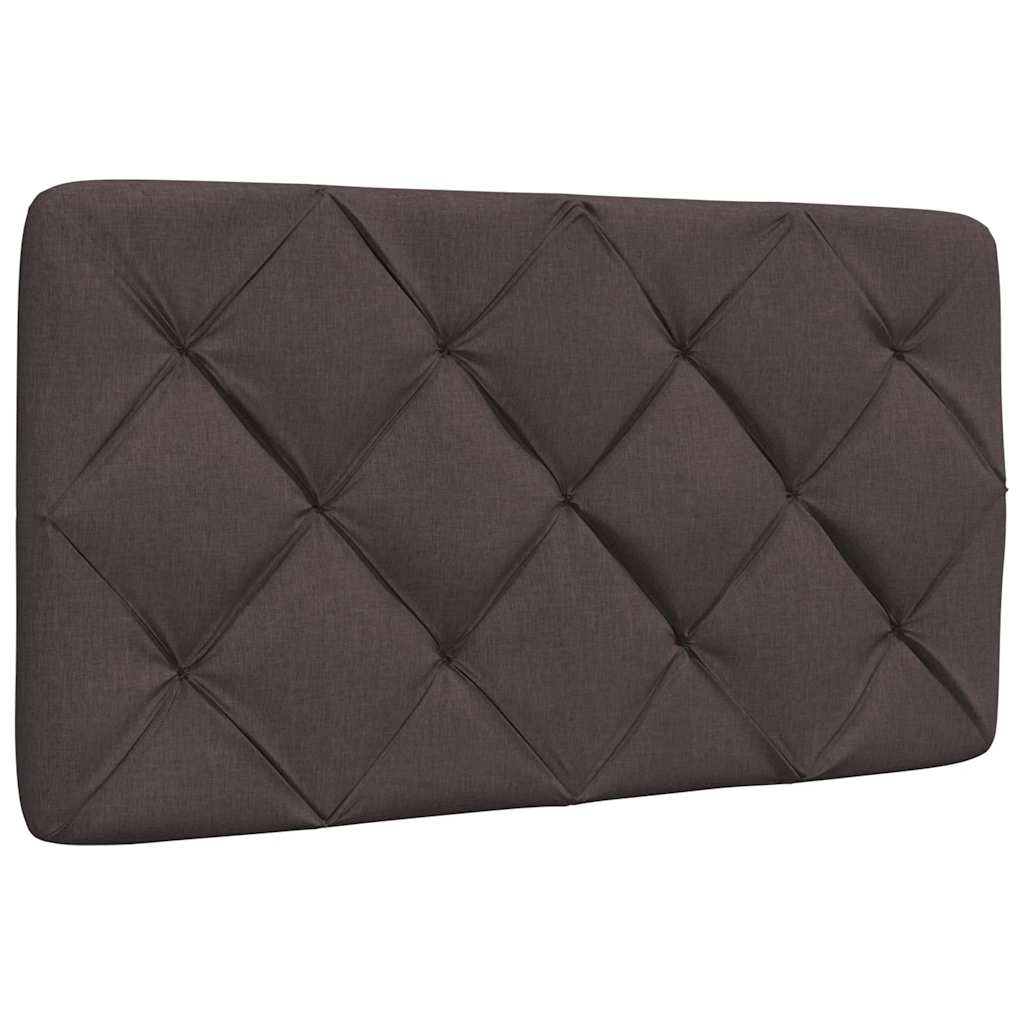 Hoofdbordkussen 80 cm stof donkerbruin is nu te koop bij PeponiXL, paradijselijk wonen!