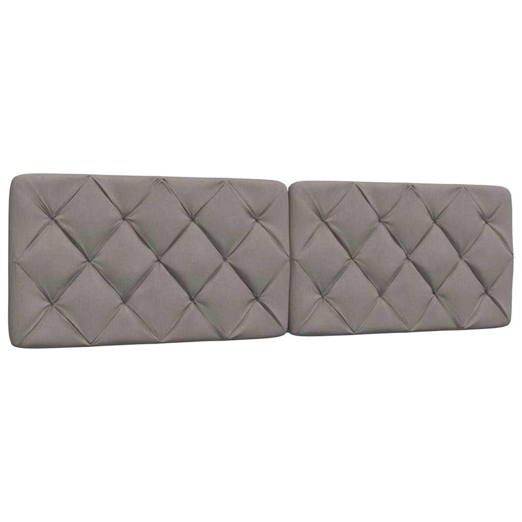 Hoofdbordkussen 180 cm stof taupe is nu te koop bij PeponiXL, paradijselijk wonen!