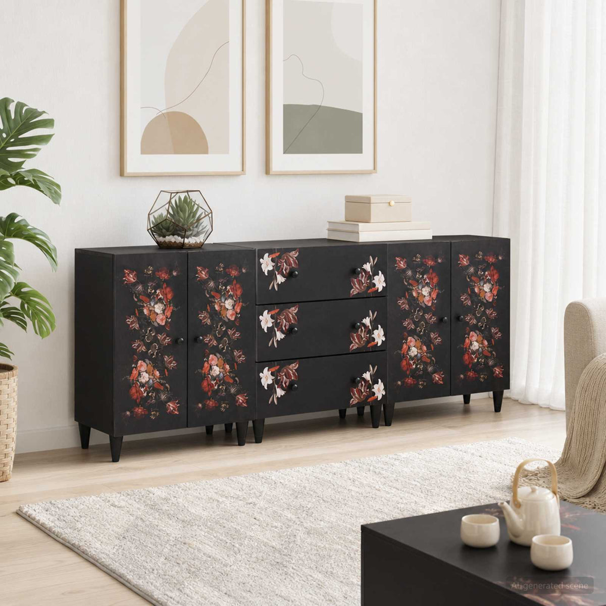 Opslagkasten 3 st 180 x 33 x 75 cm Massief Mango Hout is nu te koop bij PeponiXL, paradijselijk wonen!