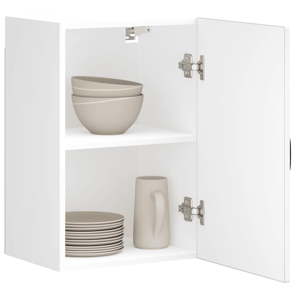 Keukenbovenkast Kalmar bewerkt hout hoogglans wit is nu te koop bij PeponiXL, paradijselijk wonen!