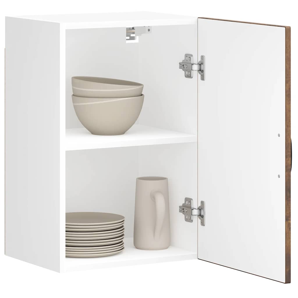 Keukenbovenkast Lucca bewerkt hout gerookt eikenkleurig is nu te koop bij PeponiXL, paradijselijk wonen!