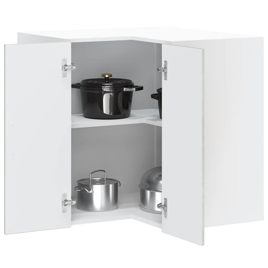 Keuken hoekkast "Porto" bewerkt hout betongrijs is nu te koop bij PeponiXL, paradijselijk wonen!