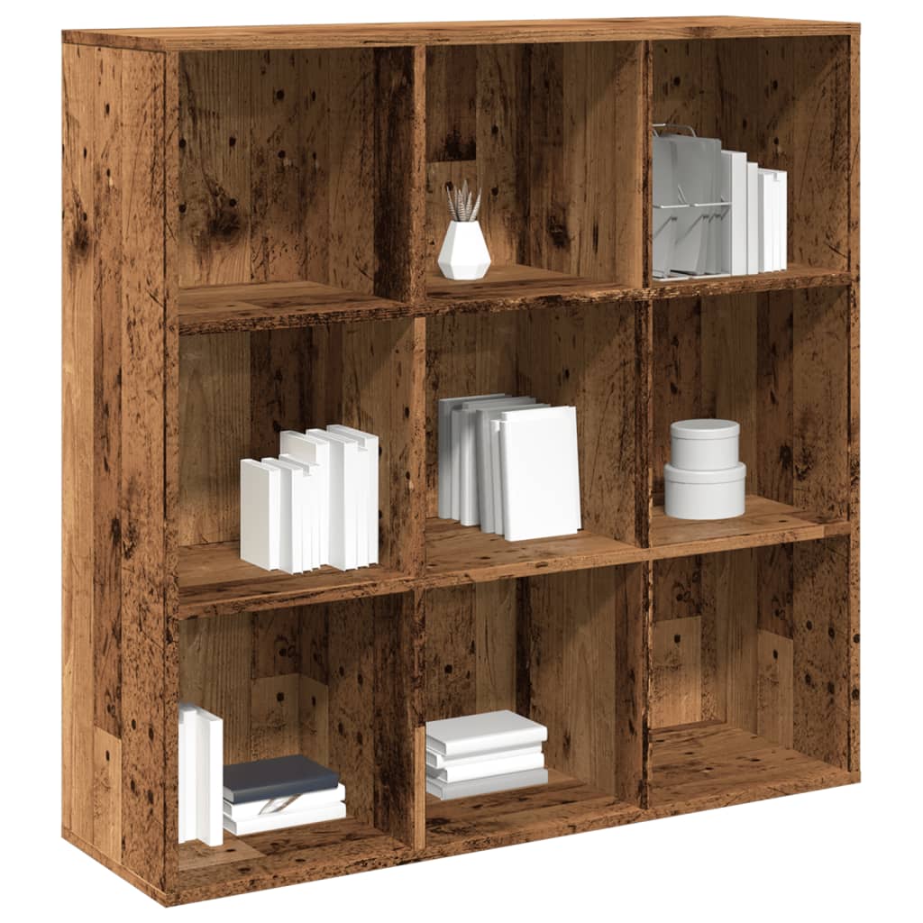 Boekenkast 98x29x97,5 cm oud houtkleurig is nu te koop bij PeponiXL, paradijselijk wonen!