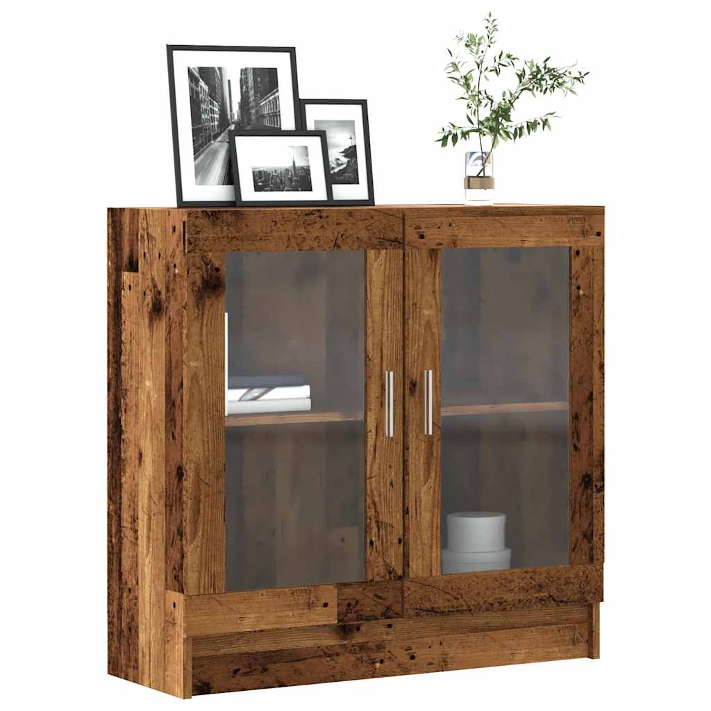 Boekenkast 82,5x30,5x80 cm bewerkt hout oud houtkleurig is nu te koop bij PeponiXL, paradijselijk wonen!