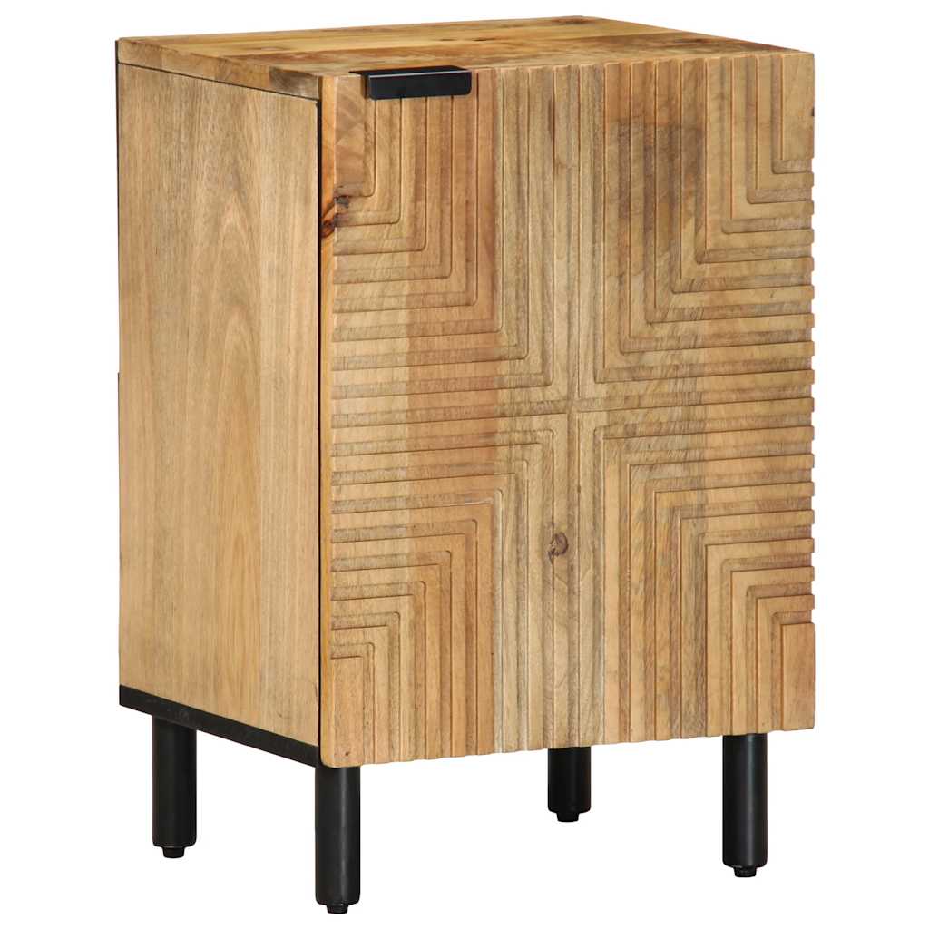 Badkamerkast 38x33,5x58 cm massief mangohout bruin is nu te koop bij PeponiXL, paradijselijk wonen!