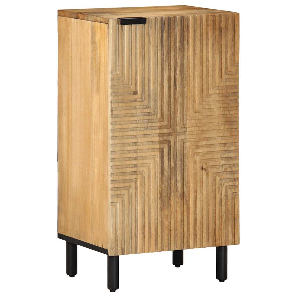 Dressoir 40x33x75 cm massief mangohout bruin is nu te koop bij PeponiXL, paradijselijk wonen!