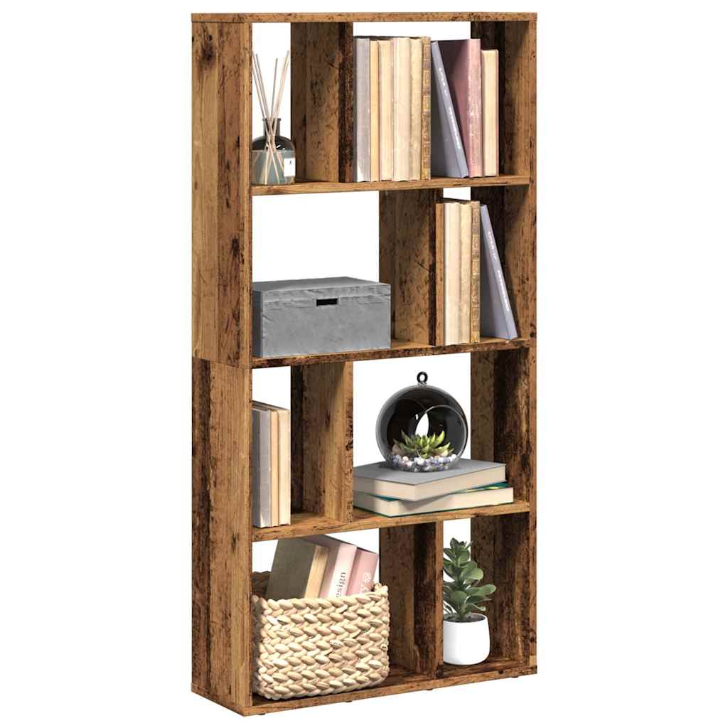 Boekenkast 60x20x120,5 cm bewerkt hout oud houtkleurig is nu te koop bij PeponiXL, paradijselijk wonen!