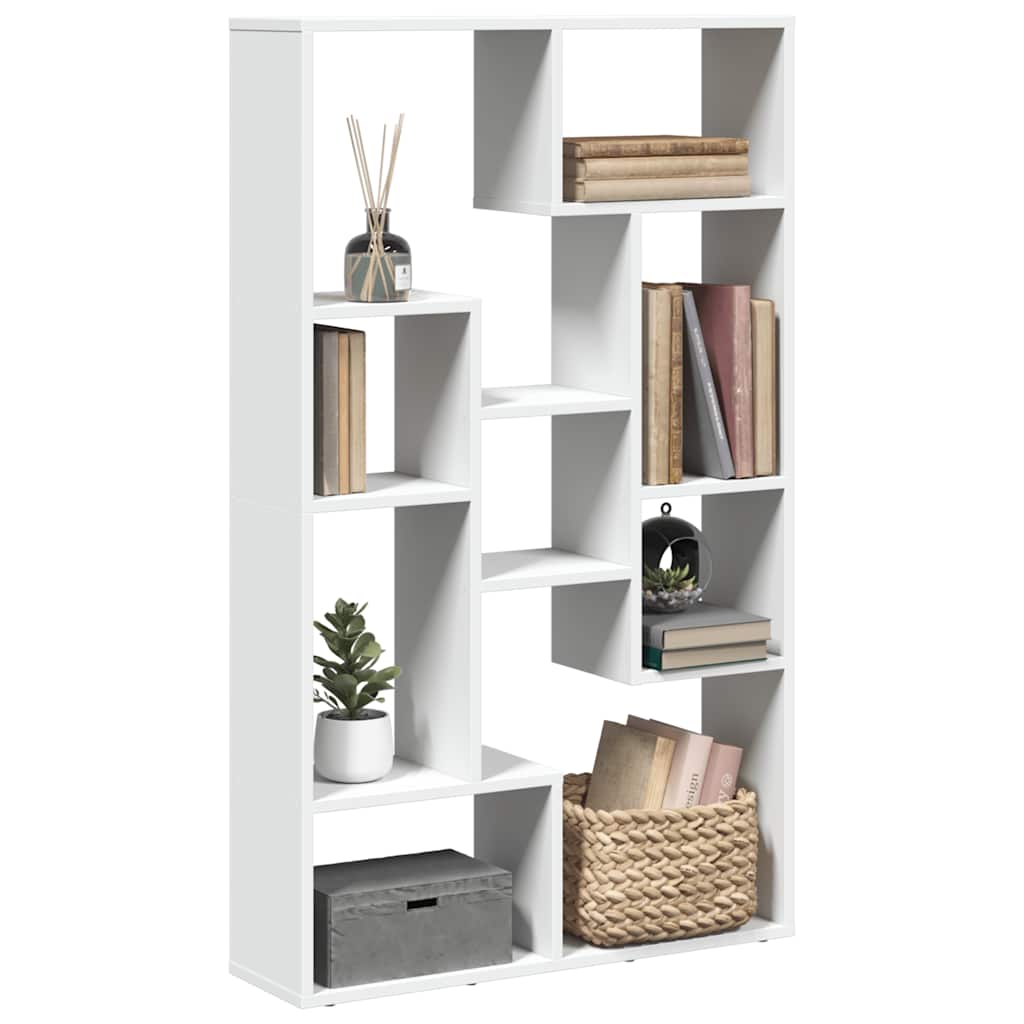 Boekenkast 72x20x120,5 cm bewerkt hout wit is nu te koop bij PeponiXL, paradijselijk wonen!