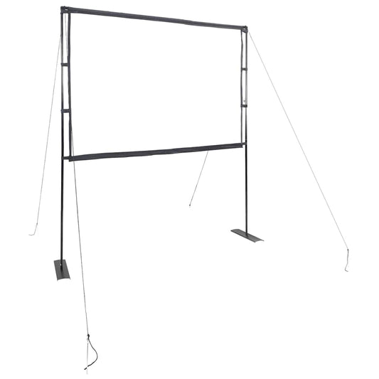 Projectiescherm met standaards 84 inch 4:3 is nu te koop bij PeponiXL, paradijselijk wonen!