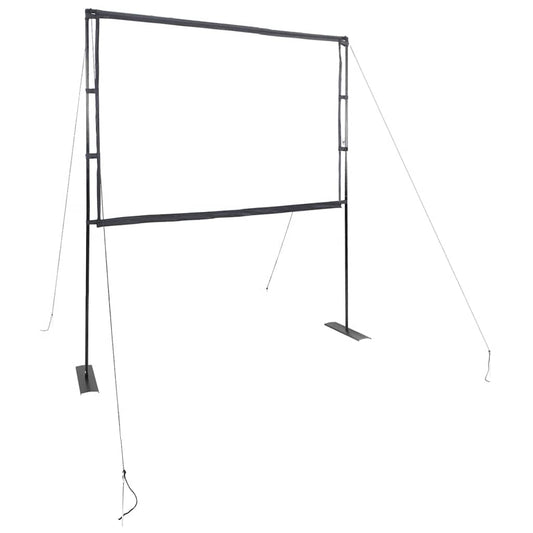 Projectiescherm met standaards 90 inch 4:3 is nu te koop bij PeponiXL, paradijselijk wonen!