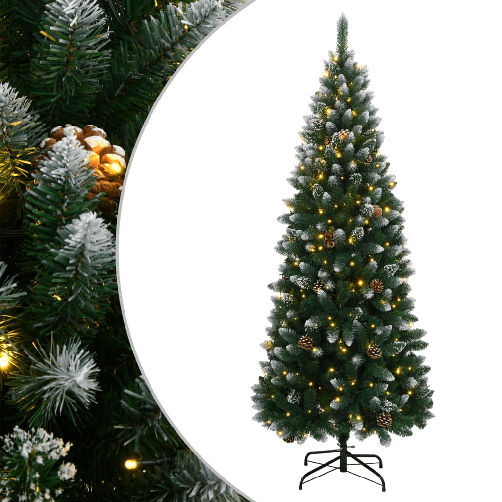 Kunstkerstboom met 300 LED's 240 cm is nu te koop bij PeponiXL, paradijselijk wonen!