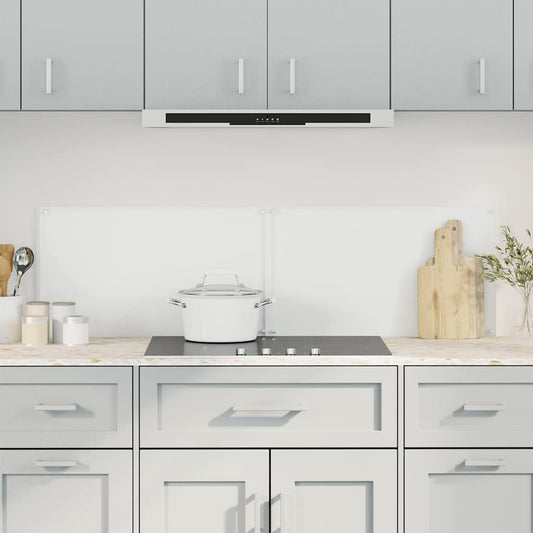 Spatschermen keuken 2 st 70x60 cm gehard glas transparant is nu te koop bij PeponiXL, paradijselijk wonen!