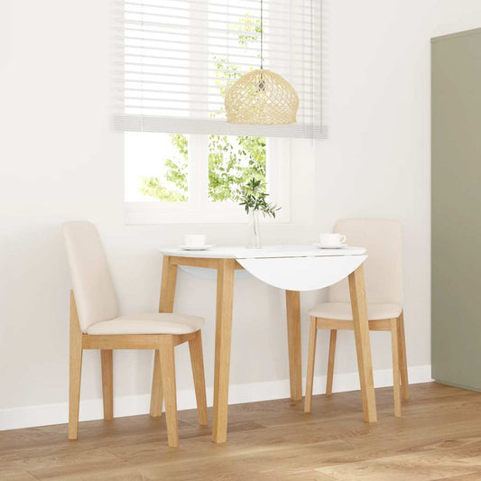 Eetkamerstoelen met kussens 2 st massief hout rubber is nu te koop bij PeponiXL, paradijselijk wonen!
