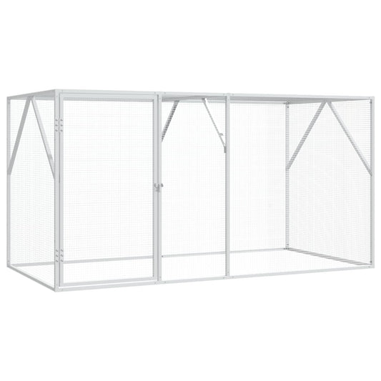 Vogelkooi Antraciet 208 x 102 x 108 cm Gegalvaniseerd staal is nu te koop bij PeponiXL, paradijselijk wonen!