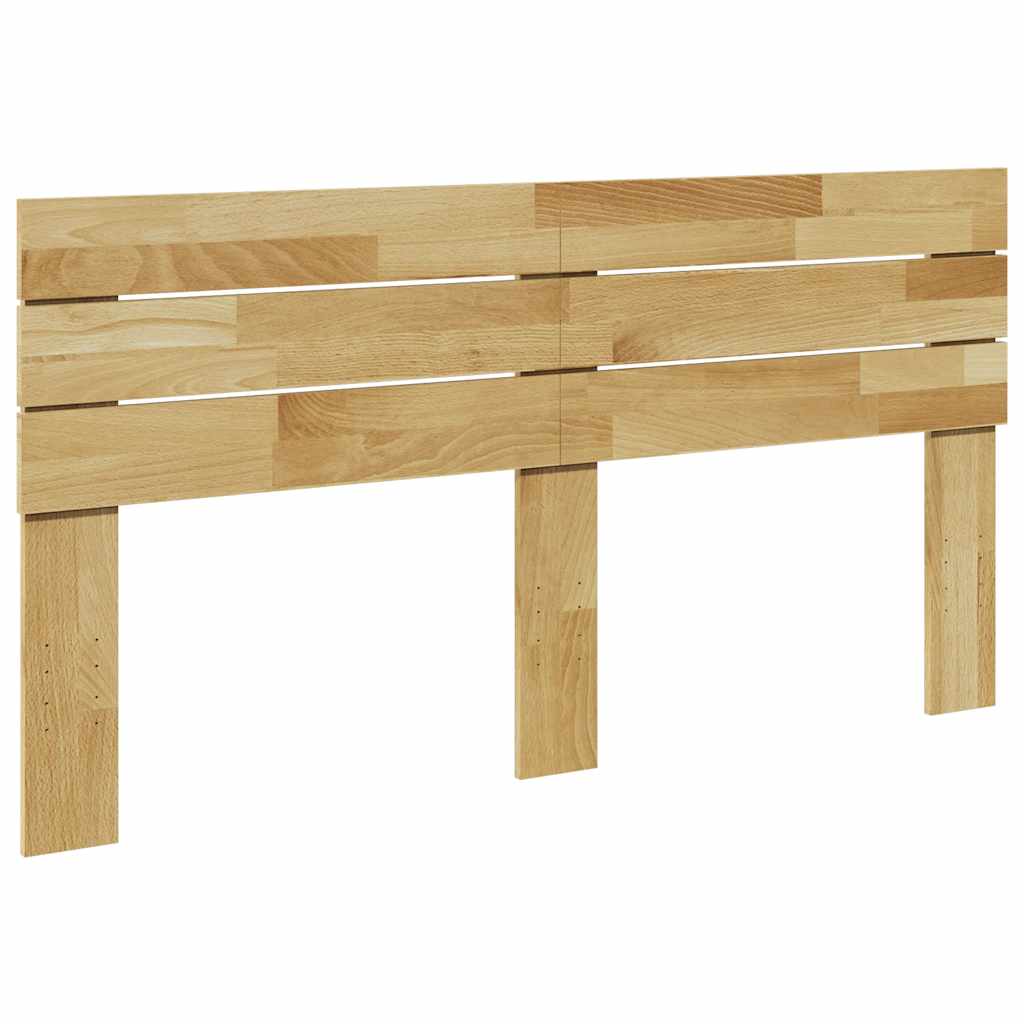 Hoofdbord 140 cm massief eikenhout is nu te koop bij PeponiXL, paradijselijk wonen!