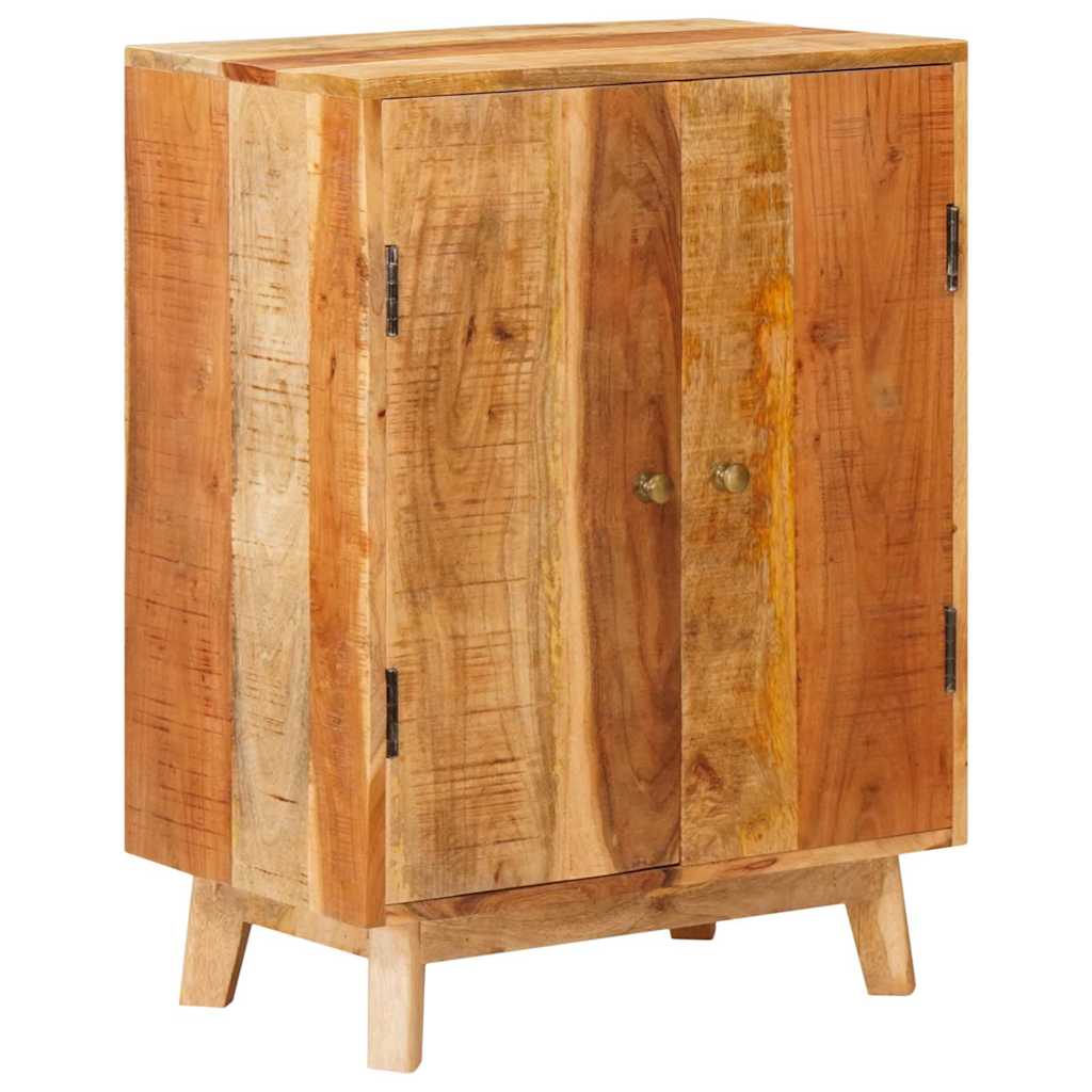 Opslagkasten met plank Bruin 55 x 35 x 75 cm Massief Mango Hout is nu te koop bij PeponiXL, paradijselijk wonen!