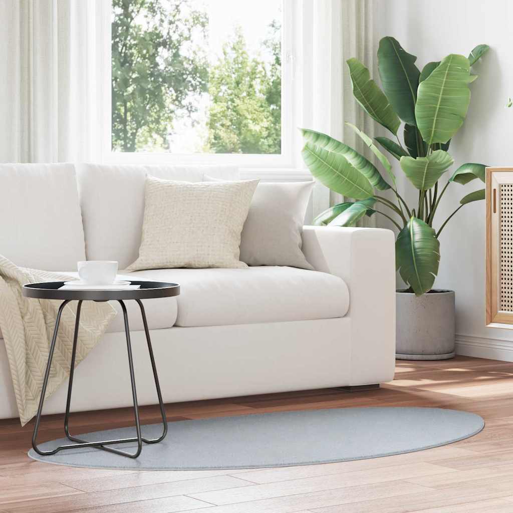 Tapijt HUARTE Grijs 80 x 150 cm Polyester is nu te koop bij PeponiXL, paradijselijk wonen!