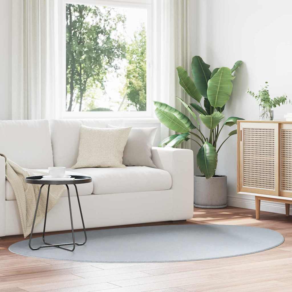 Vloerkleden HUARTE Grijs 140 x 200 cm Polyester is nu te koop bij PeponiXL, paradijselijk wonen!