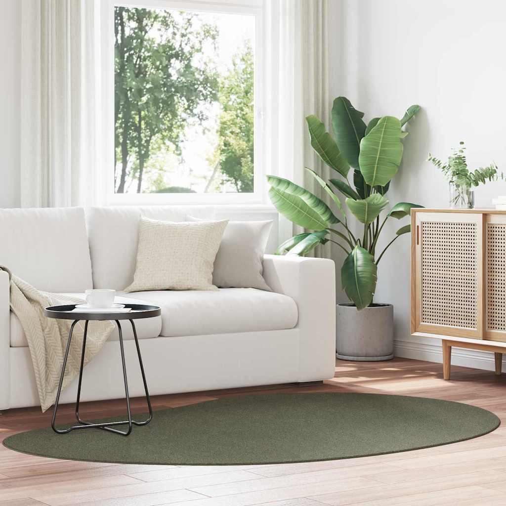 Tapijt HUARTE Bosgroen 140 x 200 cm Polyester is nu te koop bij PeponiXL, paradijselijk wonen!