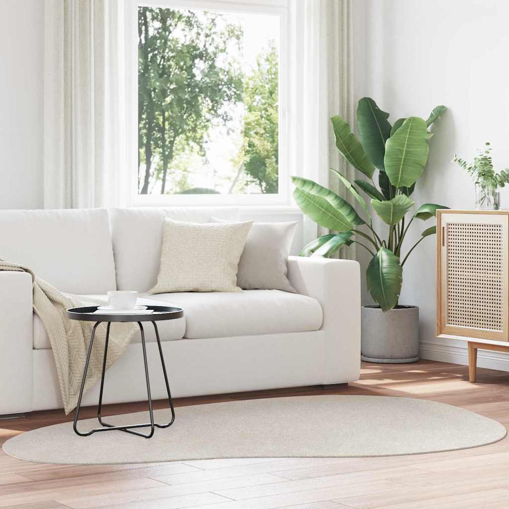 Tapijt HUARTE Zand 140 x 200 cm Polyester is nu te koop bij PeponiXL, paradijselijk wonen!