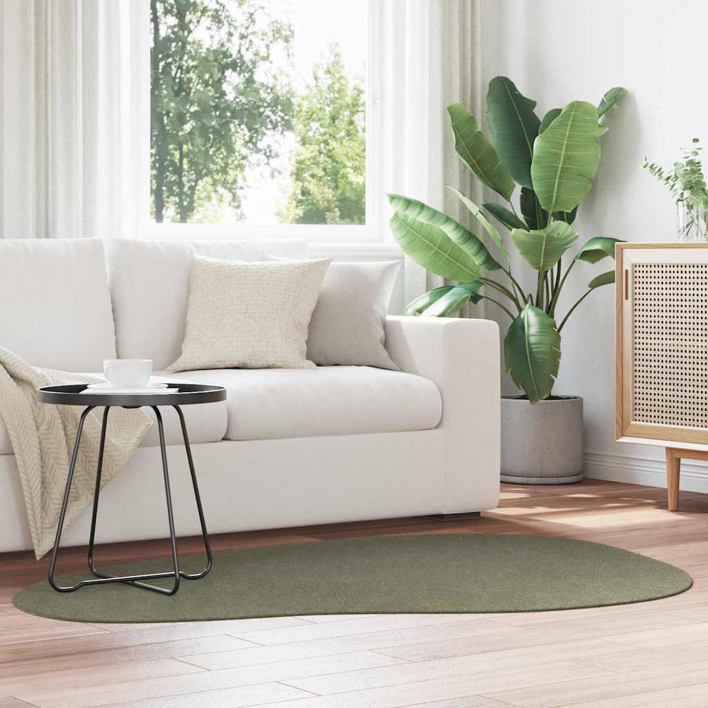 Tapijt HUARTE Bosgroen 120 x 170 cm Polyester is nu te koop bij PeponiXL, paradijselijk wonen!