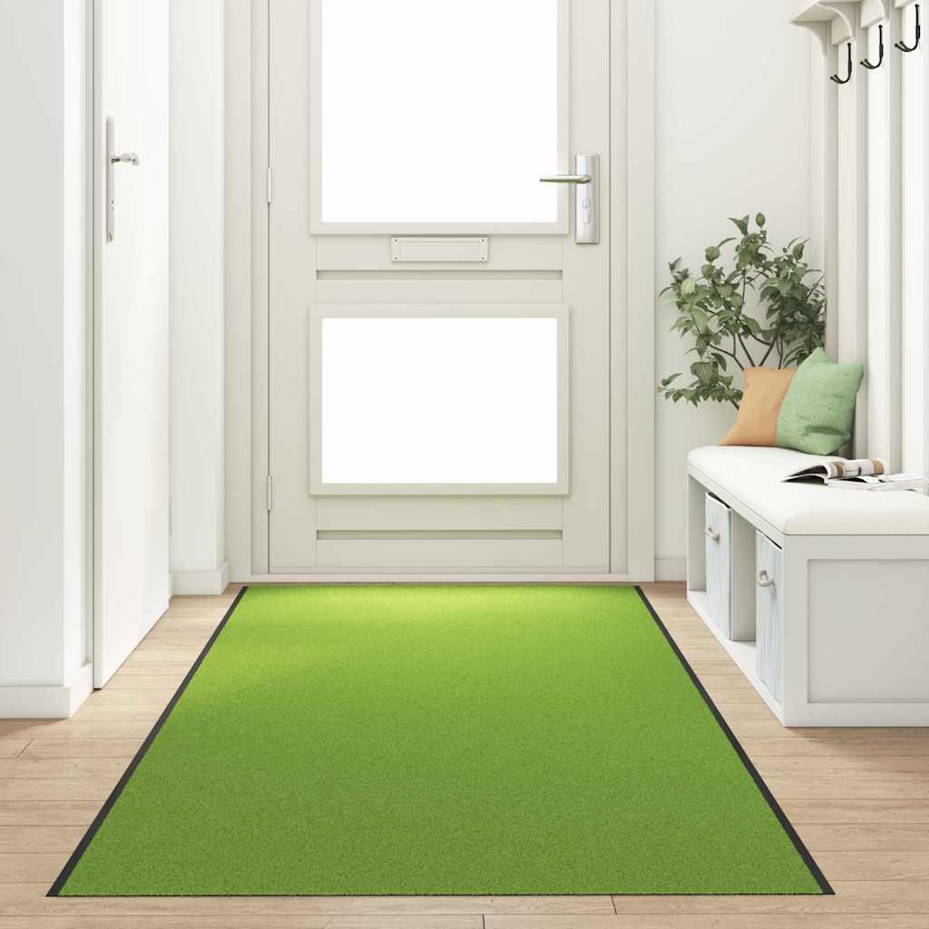 Deurmat Anders Groen en Zwart 120 x 350 cm Polyamide en PVC is nu te koop bij PeponiXL, paradijselijk wonen!