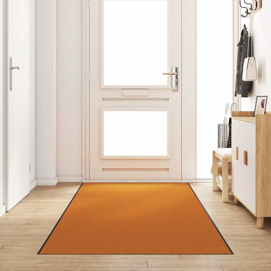 Deurmat Anders Oranje en Zwart 120 x 350 cm Polyamide en PVC is nu te koop bij PeponiXL, paradijselijk wonen!