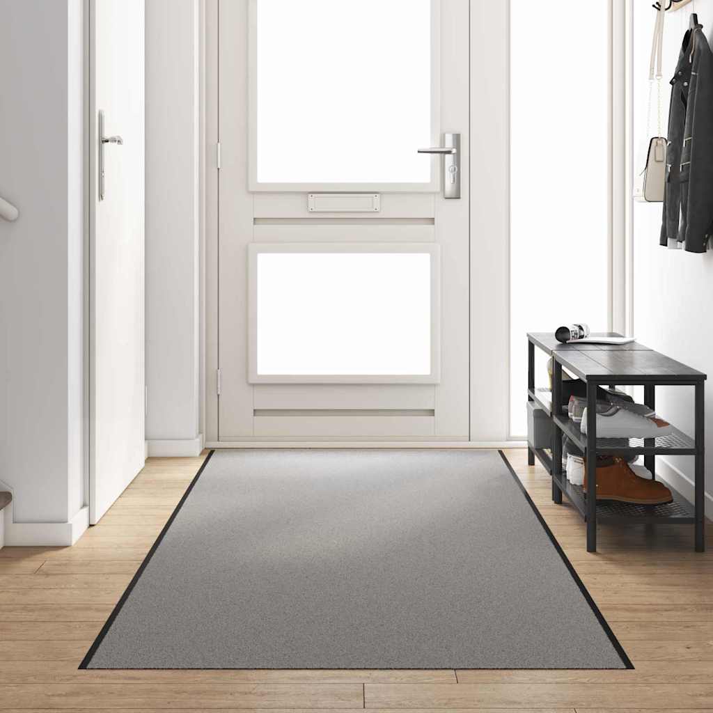 Deurmat Grijs en zwart 120 x 350 cm 100% Polyamide is nu te koop bij PeponiXL, paradijselijk wonen!