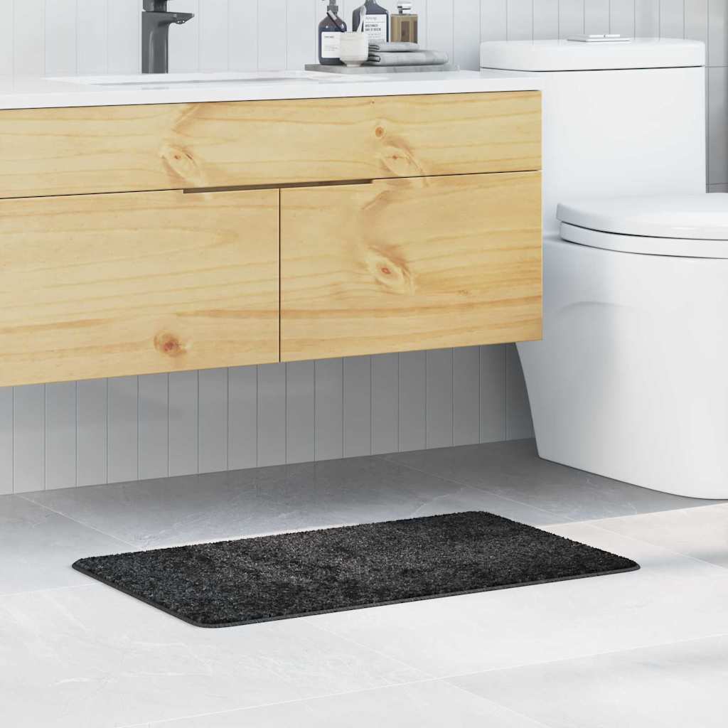 Antislip Badmat Donkergrijs 50 x 80 cm PP is nu te koop bij PeponiXL, paradijselijk wonen!