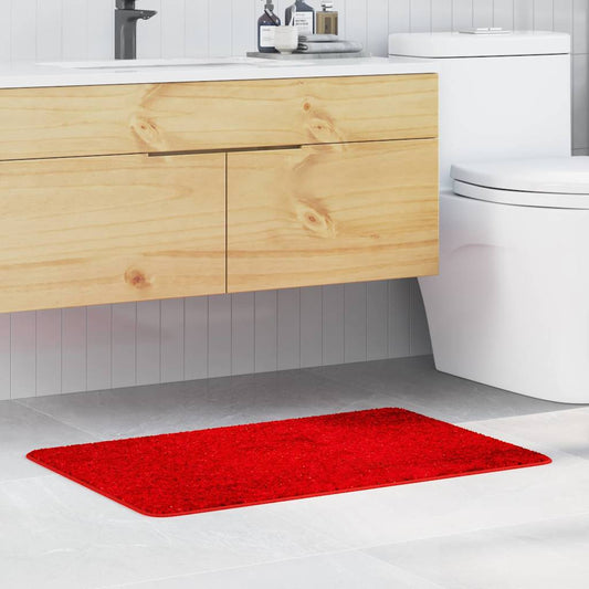 Antislip Badmat Rood 60 x 90 cm PP is nu te koop bij PeponiXL, paradijselijk wonen!