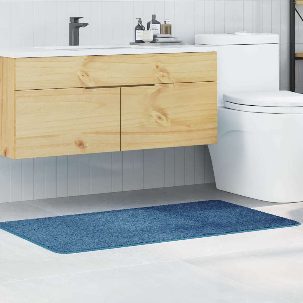 Antislip Badmat Blauw 70 x 120 cm PP is nu te koop bij PeponiXL, paradijselijk wonen!