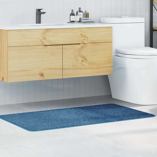 Antislip Badmat Blauw 70 x 120 cm PP is nu te koop bij PeponiXL, paradijselijk wonen!