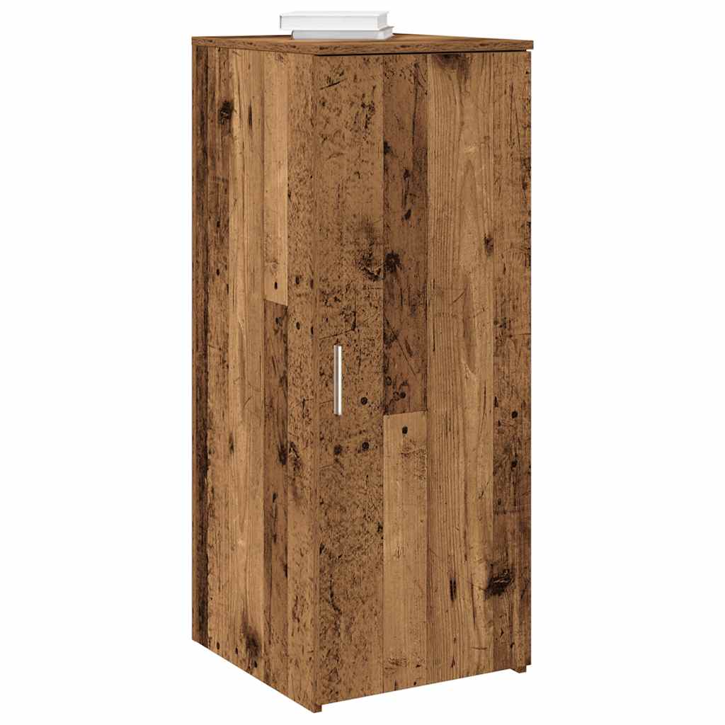 Opbergkast 40x45x103,5 cm bewerkt hout oud houtkleurig is nu te koop bij PeponiXL, paradijselijk wonen!