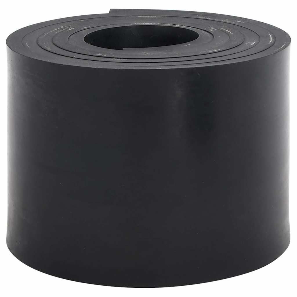 vidaXL Rubberen rand voor sneeuwploeg 300x15x1 cm zwart