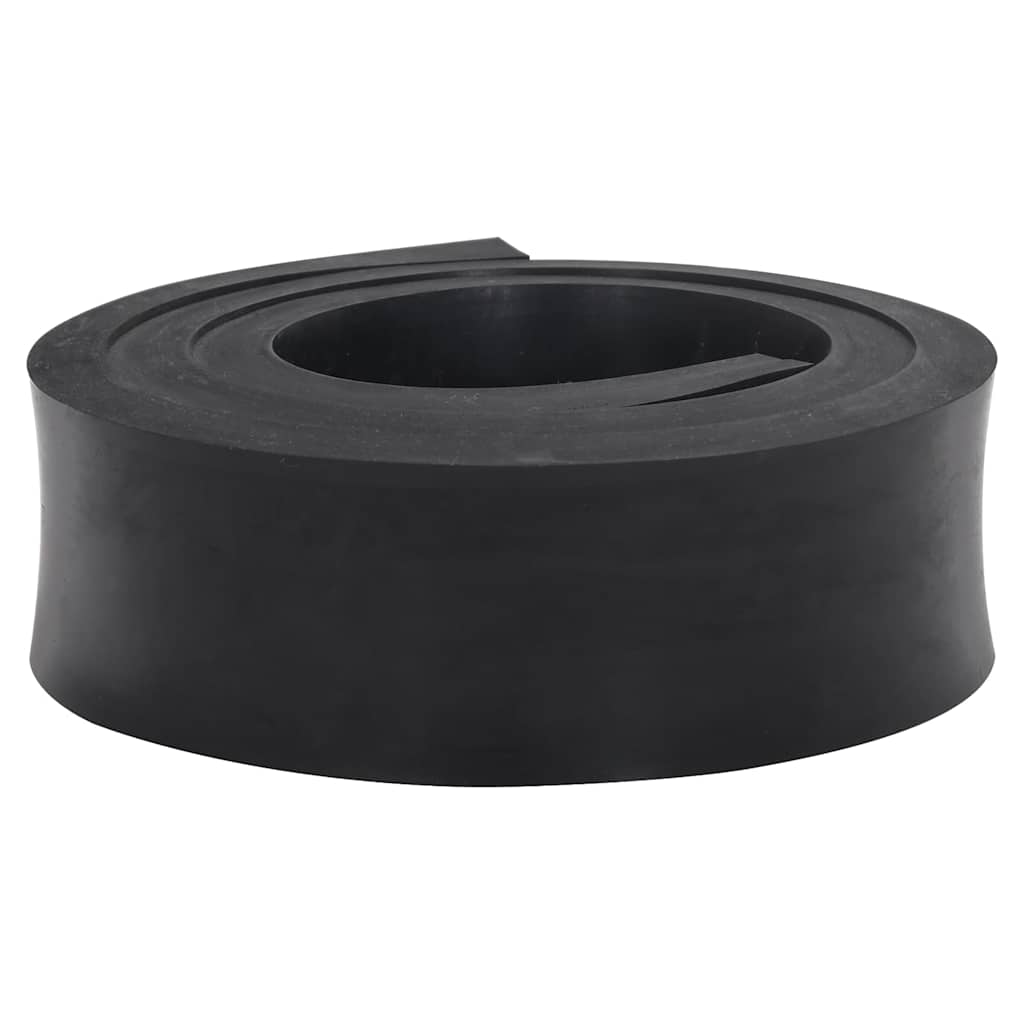 vidaXL Rubberen rand voor sneeuwploeg 150x8x2 cm zwart