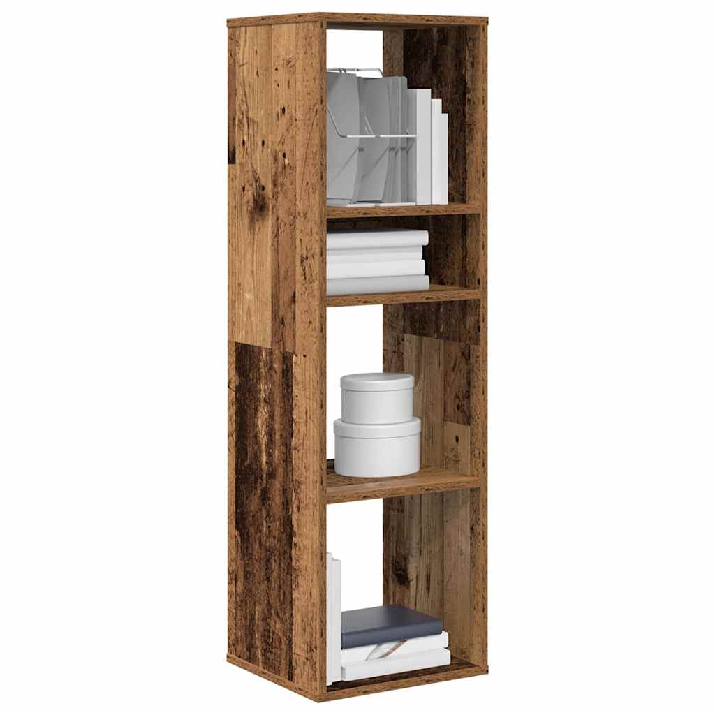 Boekenkast 34x31x112 cm bewerkt hout oud houtkleurig is nu te koop bij PeponiXL, paradijselijk wonen!
