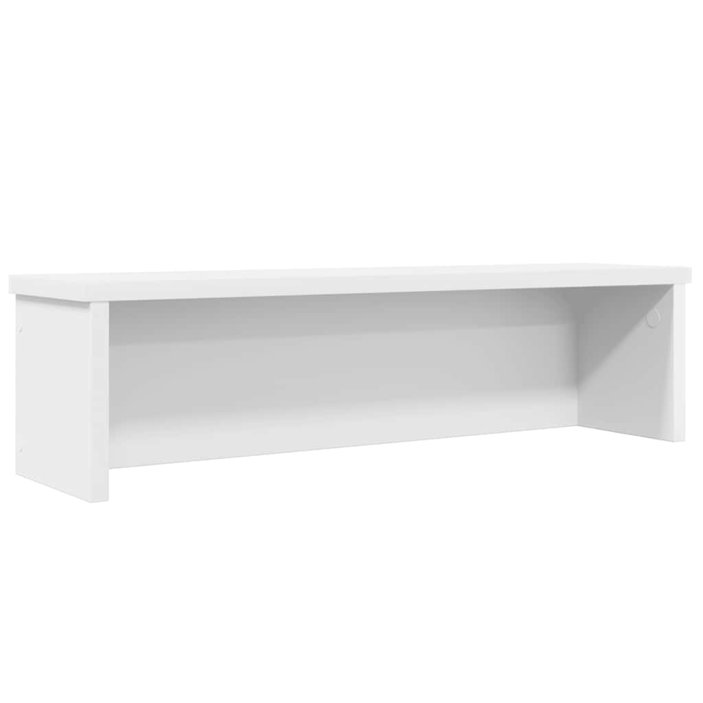 Keukenrek stapelbaar 60x15x16 cm bewerkt hout wit is nu te koop bij PeponiXL, paradijselijk wonen!
