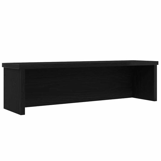 Keukenrek stapelbaar 60x15x16 cm bewerkt hout zwart is nu te koop bij PeponiXL, paradijselijk wonen!