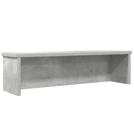 Keukenrek stapelbaar 60x15x16 cm bewerkt hout betongrijs is nu te koop bij PeponiXL, paradijselijk wonen!