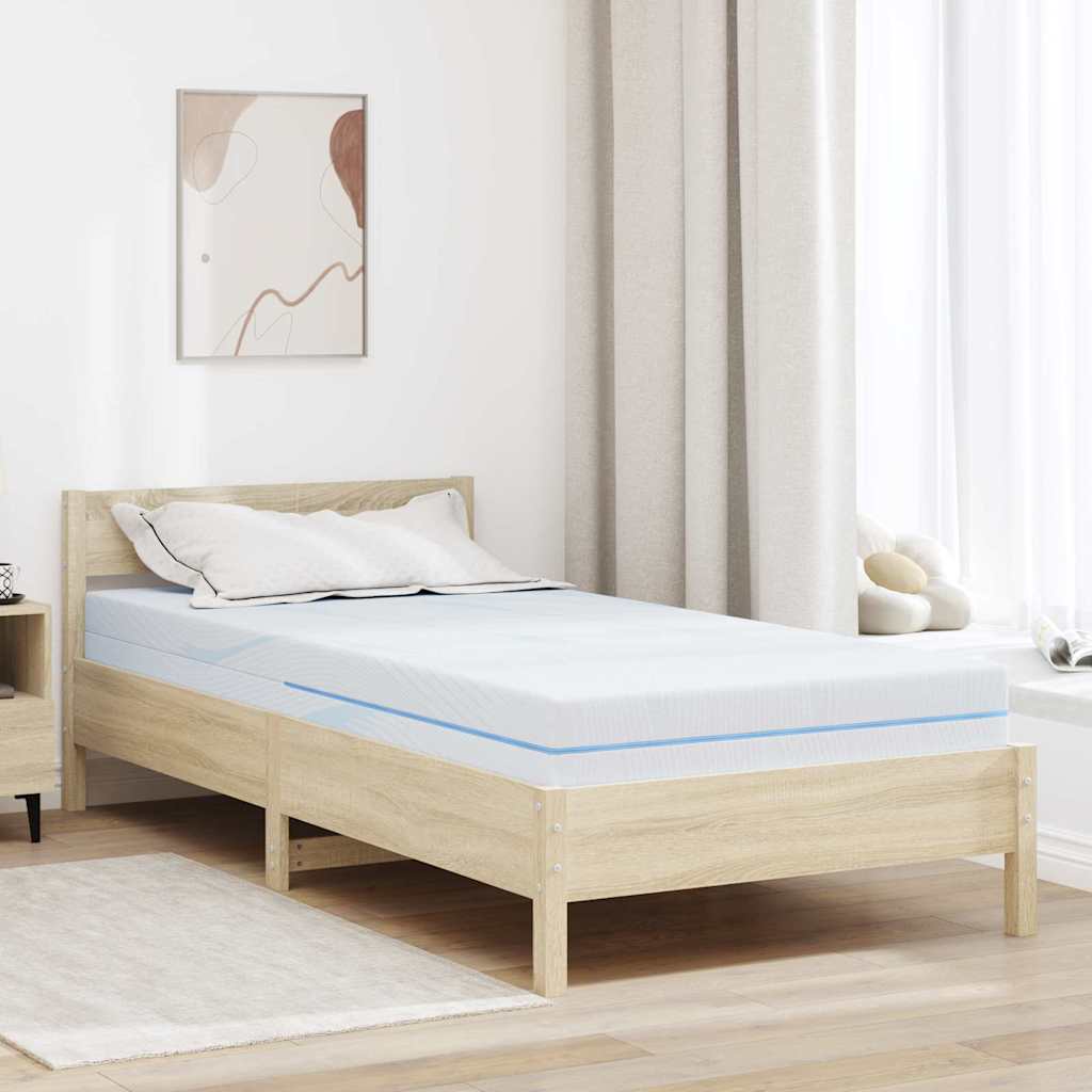 Matras Wit 90 x 200 cm Jacquard stof is nu te koop bij PeponiXL, paradijselijk wonen!