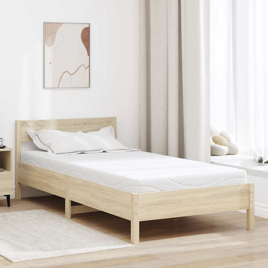Matras Wit 100 x 200 cm Jacquard stof is nu te koop bij PeponiXL, paradijselijk wonen!