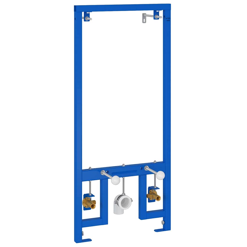 Badkamer muursteun Blauw 50 x 3 x 112 cm is nu te koop bij PeponiXL, paradijselijk wonen!