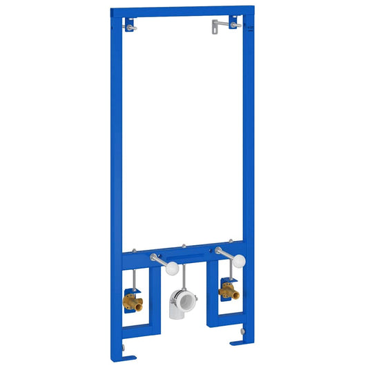 Badkamer muursteun Blauw 50 x 3 x 112 cm is nu te koop bij PeponiXL, paradijselijk wonen!