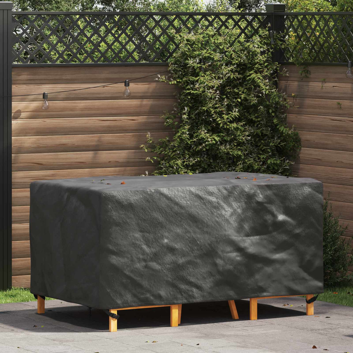 Meubelhoes Effen Zwart 160 x 100 x 70 cm 210D is nu te koop bij PeponiXL, paradijselijk wonen!
