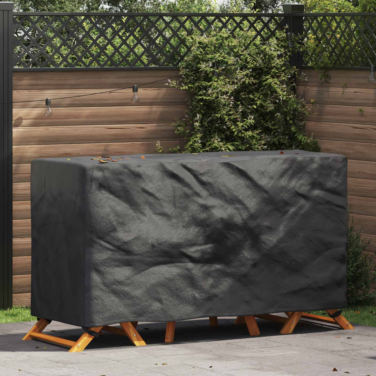 vidaXL Meubelhoes Effen Zwart 180 x 70 x 90 cm 420D