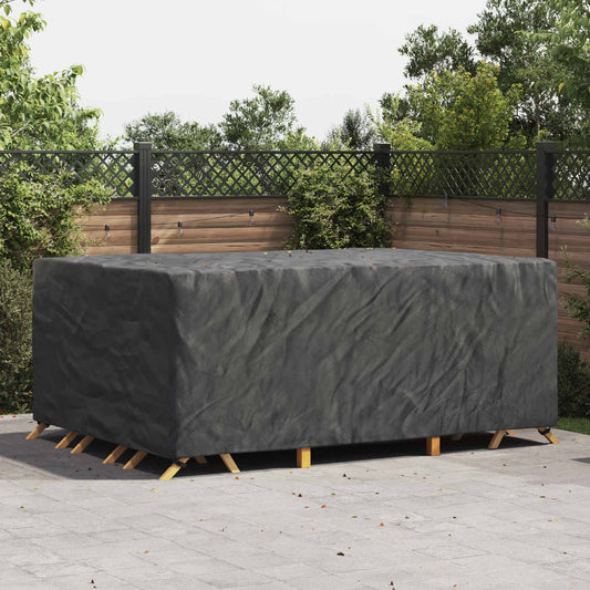 Meubelhoes Effen Zwart 280 x 204 x 106 cm 210D is nu te koop bij PeponiXL, paradijselijk wonen!