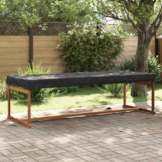 Tafel Dek Effen Zwart 102 x 262 x 15 cm Stof is nu te koop bij PeponiXL, paradijselijk wonen!