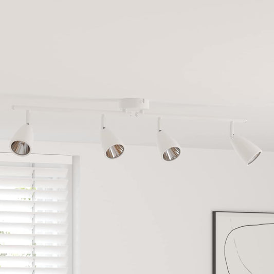 Plafondspot met schijnwerpers Wit 70 x 12,5 x 10,5 cm Metaal is nu te koop bij PeponiXL, paradijselijk wonen!
