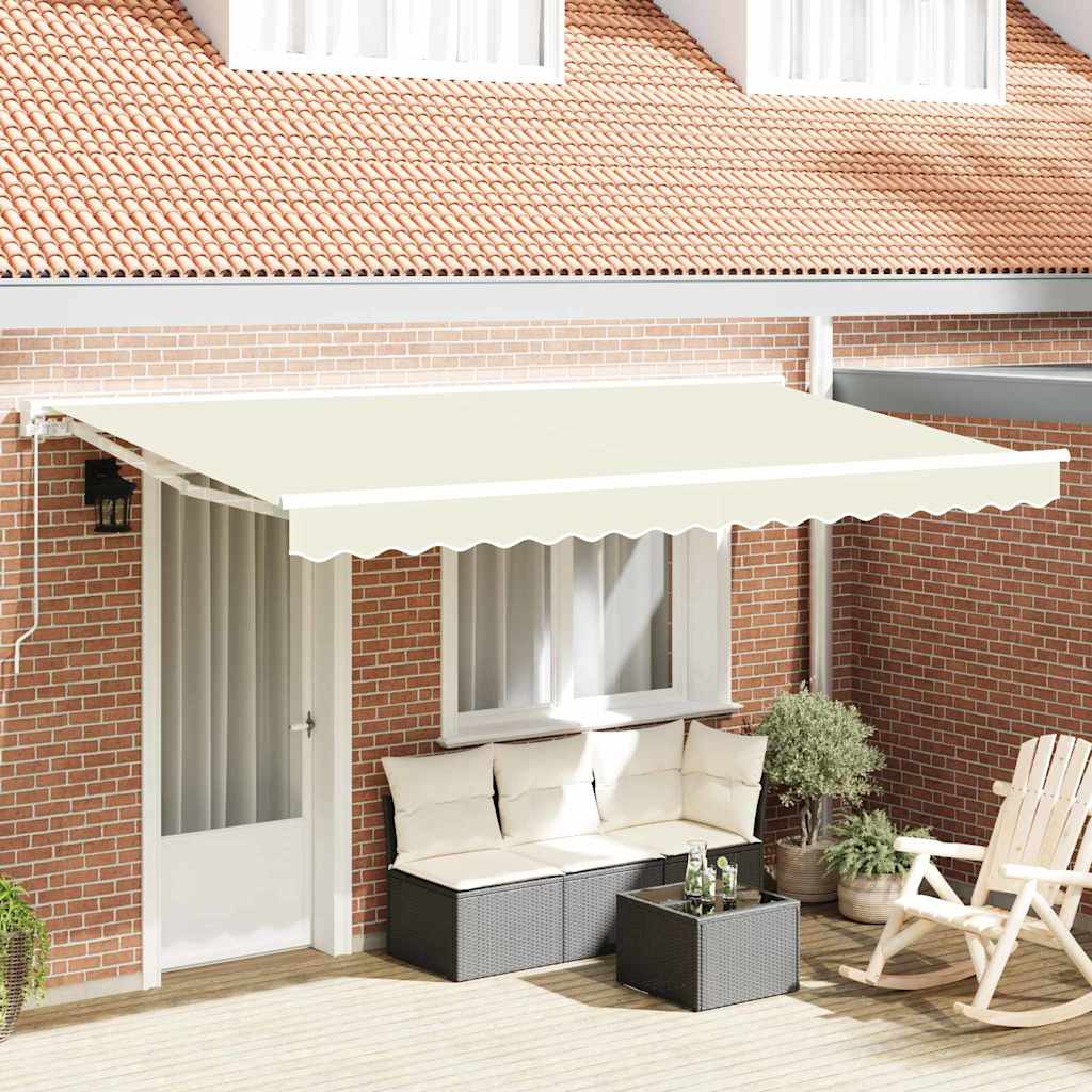 Vervangingsdoek voor zonnescherm Crème 4 x 2 m Polyester is nu te koop bij PeponiXL, paradijselijk wonen!
