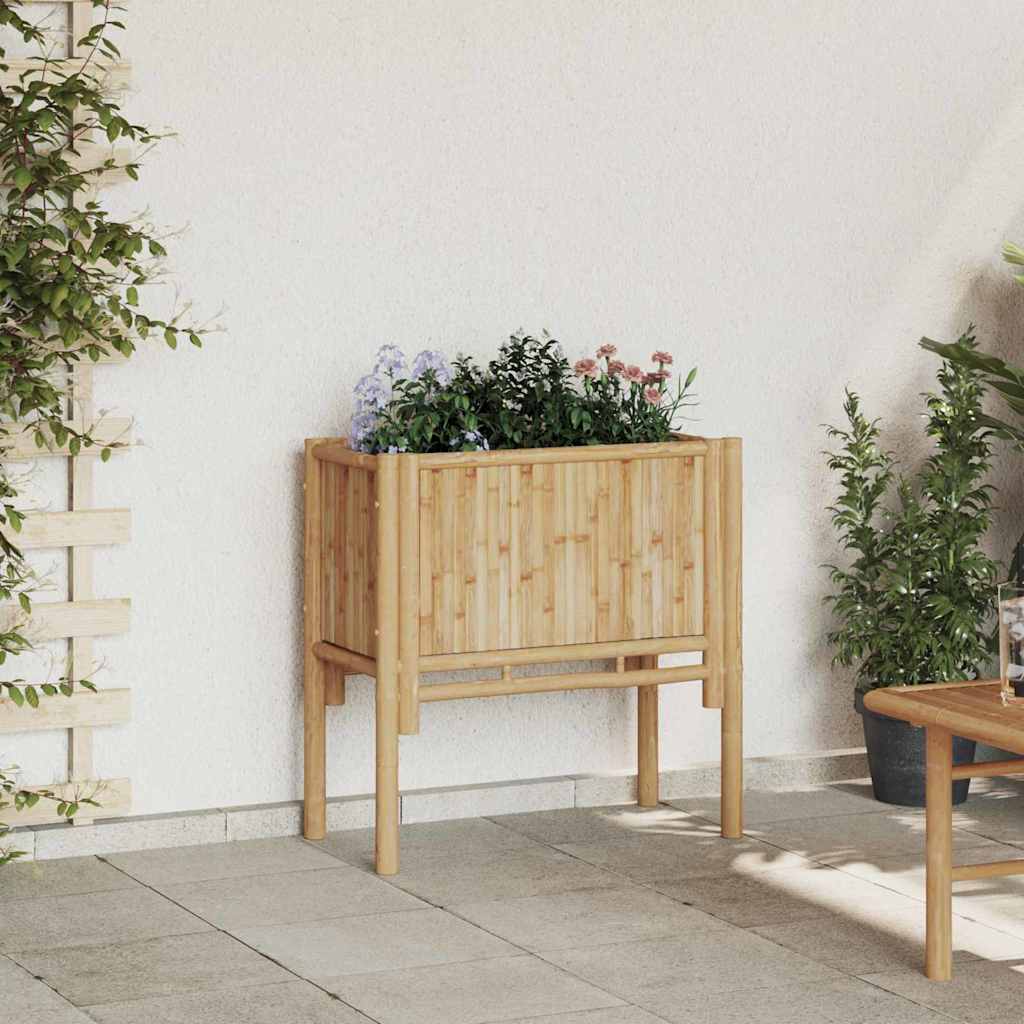 Verhoogd bed Bruin 70 x 35 x 70 cm Bamboe is nu te koop bij PeponiXL, paradijselijk wonen!